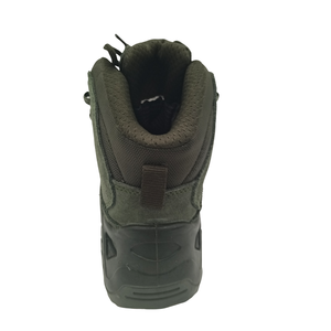 JDS – bottes de randonnée en cuir pour hommes, nouvelle tendance personnalisée, vert - Product Image 5