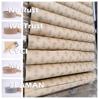 Papier VCI en tissu tissé enduit de PE, résistant à la corrosion pendant 3 ans, aux déchirures, aux perforations, aux éclats, à la condensation, à la saleté et aux particules atmosphériques