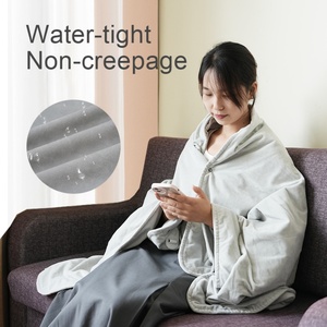 24V Outdoor Rechargeable Smart Far Infrared Electric Blanket <b>USB</b> Heated Shawl for Car Fast <b>Heating</b> Pad for Winter - Product Image 3