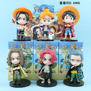 Decorazione Auto, Figurine d'Azione in PVC di One Piece, Scatole Misteriose Trendy, Collezione di Giocattoli Personalizzabili - Product Image 5
