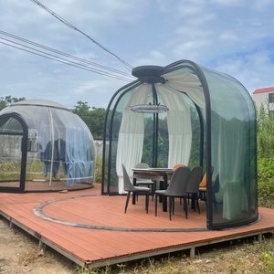 Invernadero de PC Prefabricado Moderno para <span class=keywords><strong>Glamping</strong></span>, Cafetería al Aire Libre, Domo Iglú, Fácil Instalación para Uso en Hoteles y Parques, <span class=keywords><strong>Precio</strong></span> de Fábrica - Product Image 3