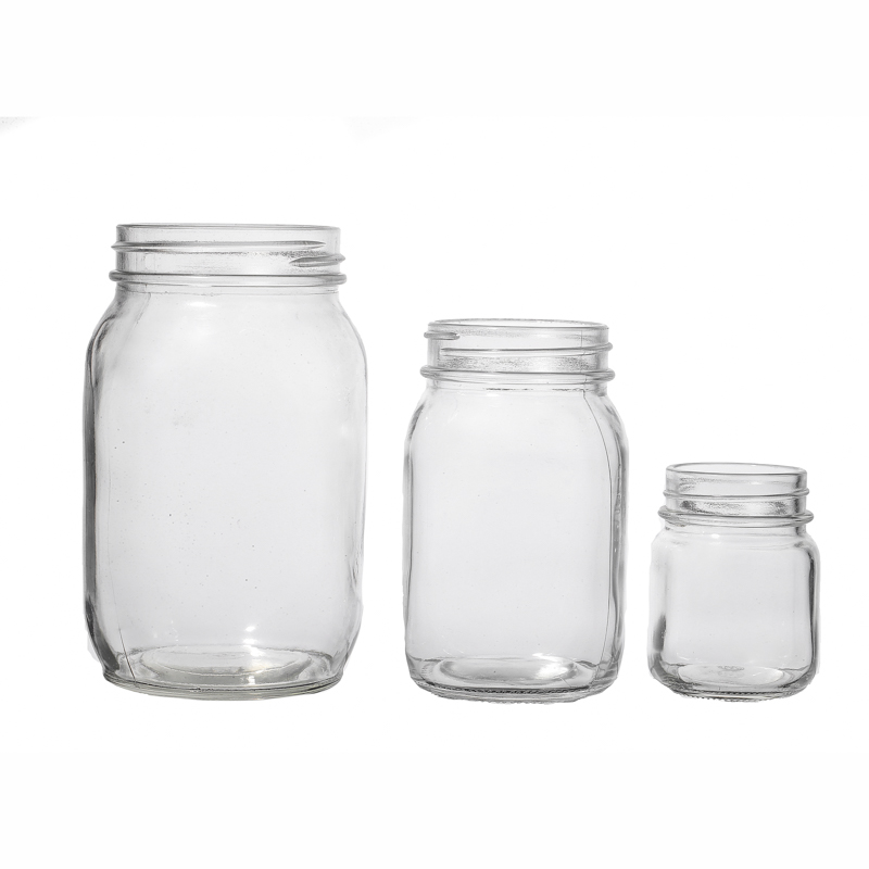 KDG Brand Customized Food Storage 16oz Mason Glass Jars Hot Sale Custom 150ml 300ml 500ml 1000ml Glass Jars with Lids