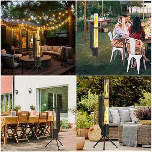 Estufa de pellets para patio, calentador de pellets Rocket, chimenea exterior de leña, embalaje para envío postal, conjuntos de chimeneas y accesorios - Product Image 4