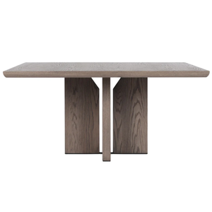 Ernest <b>Dining</b> <b>Table</b> Inspired by minimalist Nordic design, an oak <b>dining</b> <b>table</b> has a base of four plinth legs for a simple - Product Image 4