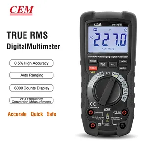 El multimetro digital por impieghi gravosi CEM IP67 impermeable industrial Vero <span class=keywords><strong>RMS</strong></span> ha una función di indicazione della - Product Image 5