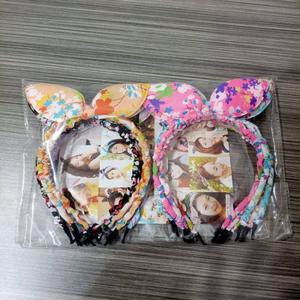 Diadema con orejas de conejo, linda horquilla para el cabello, pinza de tela para el cabello, decoración para uniforme escolar, pinza para el cabello infantil, joyería de un yuan - Product Image 5