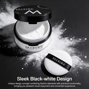 Iluminador en <span class=keywords><strong>Polvo</strong></span> Suelto, Maquillaje, Control de Grasa, Larga Duración, Resistente a las Manchas, <span class=keywords><strong>Polvo</strong></span> Fijador con Efecto Difuminado, Acabado Natural, Piel Grasa - Product Image 3