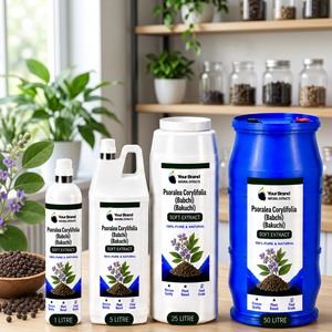 Psoralea Corylifolia Babchi Bakuchi Soft <b>Extract</b> Herbal Plant <b>Extract</b> for Botanical Ingredient Supply - Product Image 3