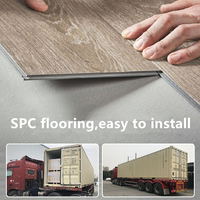 Luxus-Holzoptik SPC LVP Bodenbelag 4mm 5mm 6mm 8mm Vinylplanken SPC Boden PVC Kunststoffboden für Gewerbe und Wohnbereich