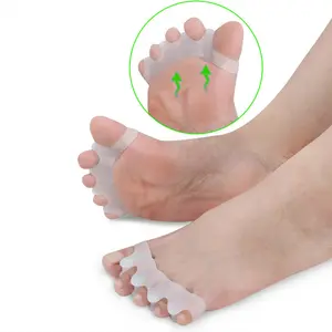 <strong>Toe</strong> Separator Bunion Protector Corrector ,<strong>Toe</strong> <strong>Spacers</strong> for Overlapping , <strong>Toe</strong> Separator Silicone - Product Image 1