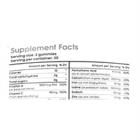 Multivitamines gommeuses sans sucre pour femmes, pour la beauté quotidienne, l'énergie, la santé intime et hormonale, et un soutien immunitaire renforcé