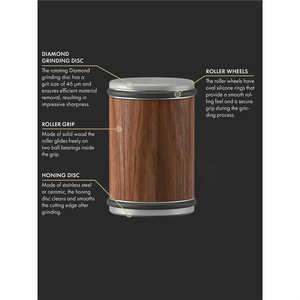 ชุดลับคมมีดแบบหมุน พร้อมหัวลับเพชร - Product Image 4