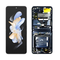 Convient pour Samsung Galaxy Z Flip 1, écran pliable d'origine, remplacement OLED + tactile + cadre combiné