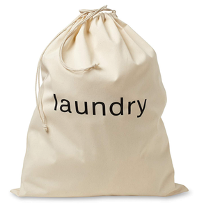Ambientale Borsa di Stoffa di <span class=keywords><strong>Cotone</strong></span> Hotel di Viaggio Sacchetto Della Lavanderia Sacchetto di Drawstring Può Essere Personalizzato Stampa - Product Image 1