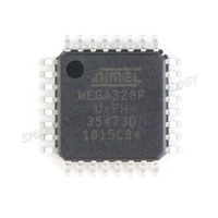 Nuevo microcontrolador AVR SMD ATMEGA328P-AU original, de 8 bits, memoria Flash de 32KB, 32TQFP