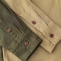 Blouson de printemps décontracté pour homme, style américain, perlé, vintage, à manches longues, coupe ample, robuste, pour la chasse, lavable en machine