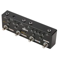 Pédale multi-effets 5-en-1 MOSKYAUDIO SOLO918 pour guitare : Overdrive, Distortion, Réverbération, Delay, Boucle d'effets, True Footswitch, en plastique