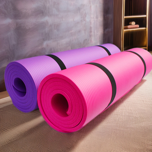 Modellen bestseller, hoogwaardige antislip dikke fitnessmat van 10 mm/15 mm NBR voor Pilates en <span class=keywords><strong>yoga</strong></span> - Product Image 1