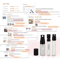 Flacons d'échantillons de parfum personnalisés en verre de 2 ml, 3 ml, 5 ml, 8 ml, 10 ml – Atomiseurs vides pour test de parfum