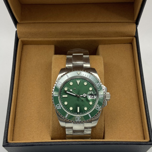 Men's Luxury <b>Automatic</b> Mechanical Watch Sapphire Shell Dial NH35 Movement Stainless Steel Waterproof <b>Wristwatch</b> Diver Series - Product Image 2
