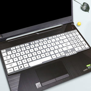 Housse de <span class=keywords><strong>clavier</strong></span> en Silicone pour ordinateur portable TUF Gaming A15 FA506, 15.6 pouces, <span class=keywords><strong>protection</strong></span> étanche à l'eau et à la poussière, ultra-mince, doux au toucher - Product Image 3