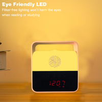 Speaker Al-Quran BT Touch A8 Lampu Speaker dengan Kontrol Aplikasi Bahan Plastik Warna LED Terlaris