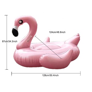 1 flotteur de piscine gonflable Flamant <span class=keywords><strong>rose</strong></span> Licorne, flotteurs de plage et de <span class=keywords><strong>lac</strong></span>, jouets de natation d'été, flotteur de piscine pour adultes et enfants - Product Image 2