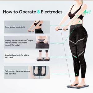 Intelligente digitale Körper gewichts waage <span class=keywords><strong>Bmi</strong></span> Tragbare Gesundheits analyze Waage Körperfett ROHS-zertifizierte elektrische Batterie - Product Image 4
