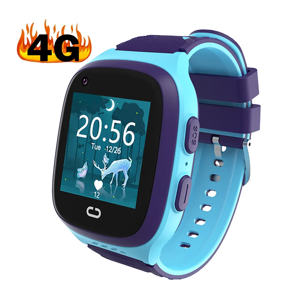 wholesale smart watch gps 4g waterproof sos video call sim card android smart watch phone LT31 for kids children