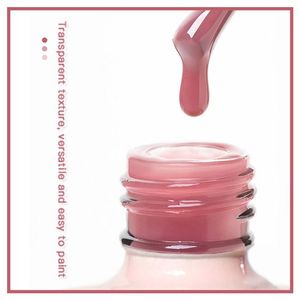 Factory wholesale Custom Private Label High Quality Jelly Transparent UV Nail Gel Polish - Product Image 3