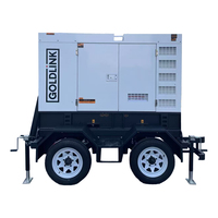 Générateur diesel Goldlink 40kw 50kva, générateur sur remorque 50kw, générateur diesel 100kw 100 Kva