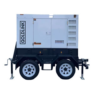 Goldlink 40kw 50kva דיזל 50kw טריילר גנרטור 100kw 100 kva דיזל גנרטור דיזל - Product Image 1