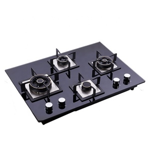 เตาแก๊สแบบฝัง 4 หัวเตา คุณภาพสูง ราคาดี พร้อมกระจกนิรภัย - Product Image 6