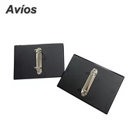 Calendario de Escritorio Plegable, Regalo Promocional, Carpeta Archivadora de PVC con Logotipo Personalizado, Impresión Serigráfica, Calendario de Escritorio de Dos Orificios