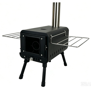<span class=keywords><strong>Estufa</strong></span> de Leña Portátil para Exteriores, <span class=keywords><strong>Estufa</strong></span> de Leña sin Humo para Acampar, <span class=keywords><strong>Estufa</strong></span> para Tiendas de Campaña, para Excursionismo y Campamento - Product Image 1