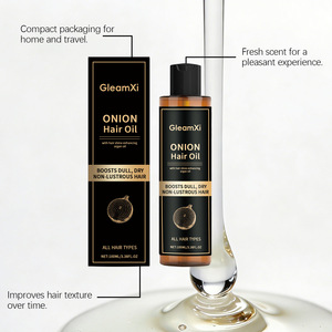 GleamXi Smoothing Nourishing Herbal <strong>Onion</strong> <strong>Hair</strong> <strong>Oil</strong> for <strong>Hair</strong> Growth Anti <strong>Hair</strong> Loss - Product Image 4