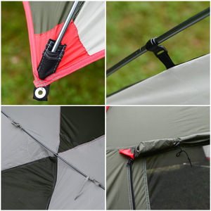 Outdoor Portable Camping Vehicle <b>Tent</b> 320x230 Cm Multi Functional Rainproof Sunshade <b>Canopy</b> For Road Trip Beach Use - Product Image 5