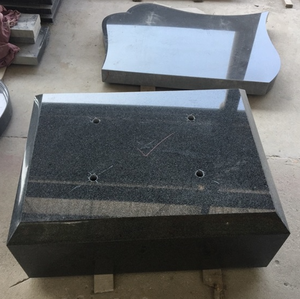 อนุสรณ์สถานหินแกรนิตสีดำ G654 ชุดสุสานหินแกรนิตขัดเงา - Product Image 2