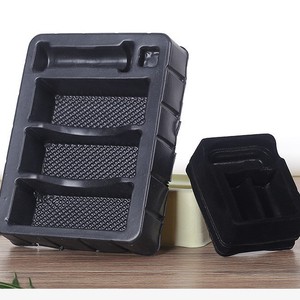 PET Cosmetic Blister Tray PVC Turnover Tray Grid Pattern Cushioning <b>Packaging</b> <b>Material</b> Transparent Plastic Vacuum Forming - Product Image 2