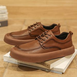 Chaussures décontractées pour hommes 2026 à semelle épaisse, résistantes à l'usure, respirantes, de luxe léger, pour le travail - Product Image 3