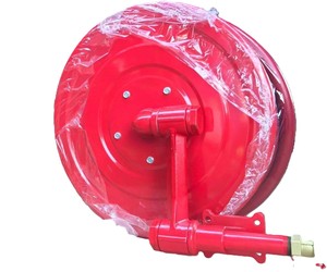 Enrouleur de tuyau d'incendie DN20 3/4 pouce en laiton durable pour les incendies de classe A et B, couleur rouge - Product Image 4