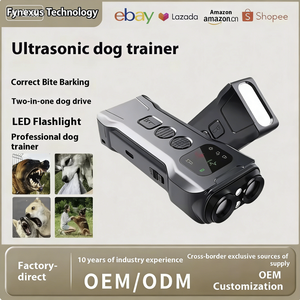 पेशेवर कुत्ते ट्रेनर के मिनी पोर्टेबल डबल सिर एंटी-बार्किंग अल्ट्रासोनिक कुत्ते सरीसृप फ्लैश नियंत्रण बहुक्रियाशील प्लास्टिक - Product Image 6