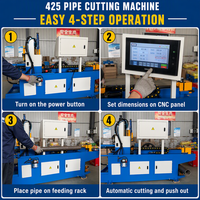 Machine de découpe de tuyaux CNC automatique certifiée CE, équipement de découpe de tubes métalliques multi-profilés