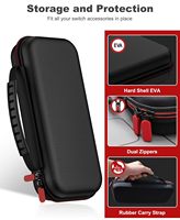 Étui de rangement portable personnalisable en EVA pour console de jeu Switch 2, étanche, vente en gros d'usine OEM, livraison rapide