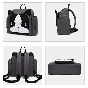 Mochila GRANDE unisex para pañales <span class=keywords><strong>de</strong></span> bebé, bolso <span class=keywords><strong>de</strong></span> hombro con silla, viajes al aire libre, novedad - Product Image 5