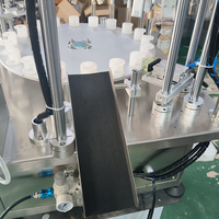 Machine de remplissage et de bouchage semi-automatique pour huiles essentielles et parfums, scelleuse pneumatique pour boissons et produits chimiques