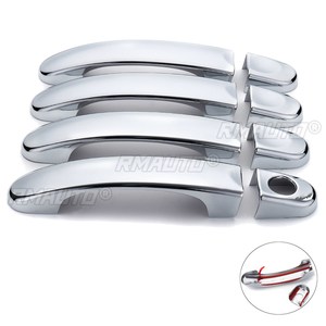 8 piezas de cubiertas de manijas de puerta cromadas ABS para VW Touran/Caddy/Multivan 2003 2004 2005 2006 2007 2008 2009 2010 2011 2012 2013 - Product Image 2