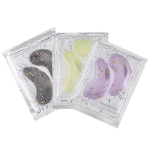 Beleza suprimentos Eye pad com logotipo Private Label colágeno frio cristal personalizado colorido resfriamento eye gel máscaras