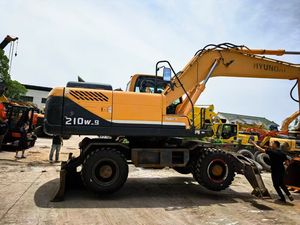 Ready to Ship HYUNDAI 210W-7 210W-9 Wheel Excavator 21 Tons Second Hand Original Korean Excavator in stock - Product Image 6