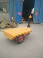 PJ Offre Spéciale chariot à plateau électrique à pousser à la main à trois roues chariot à briques de manipulation